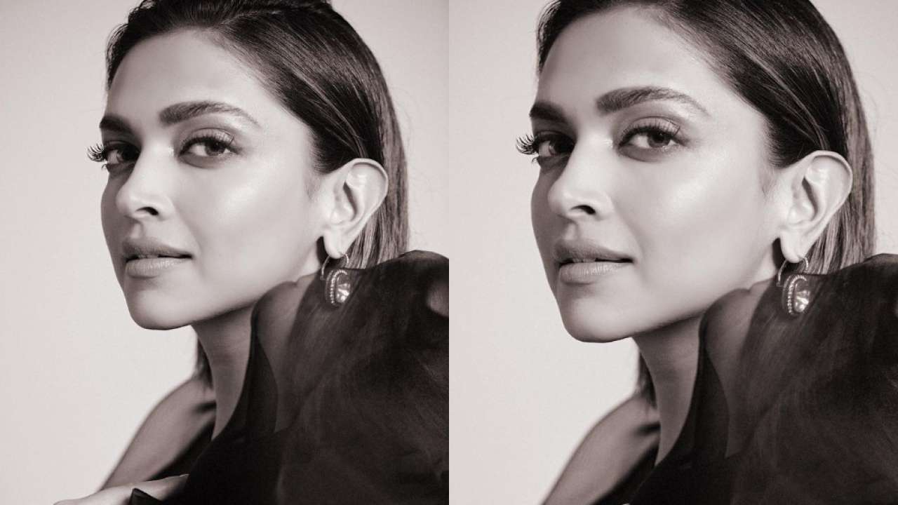 Deepika Padukone raises temperature in classy black saree, drops ...