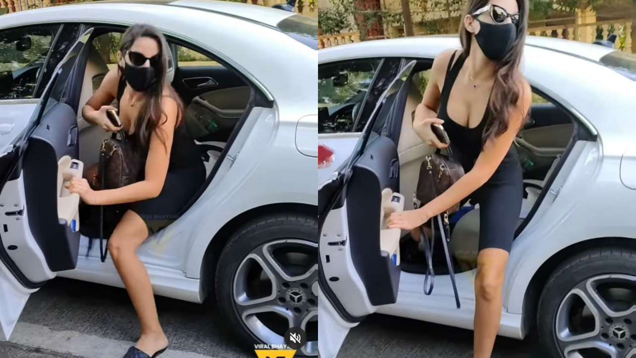Nora Fatehi's 'oops moment' caught on camera-WATCH viral video