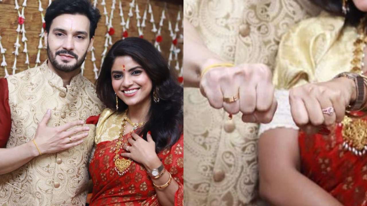 Sayantani Ghosh flaunts her engagement ring