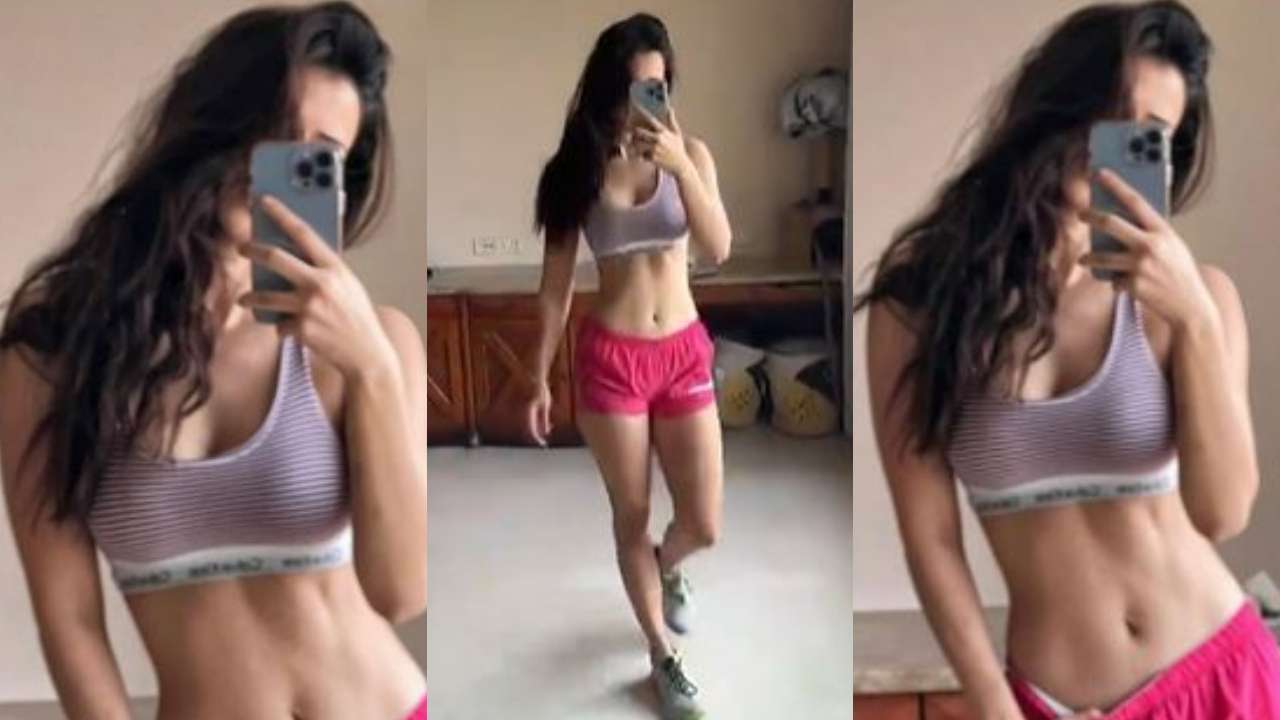 Disha Patani Drops Sexy Video Flaunts Her Curves In Sports Bra And Hot Pants Watch