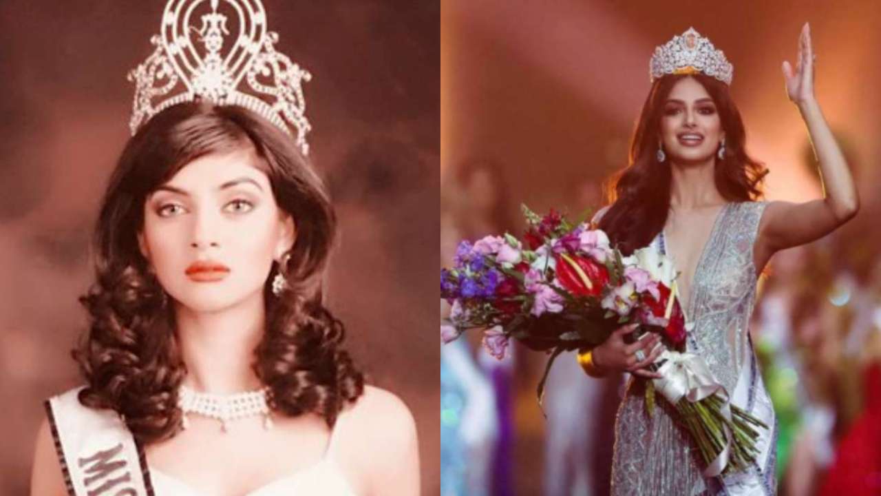 Kriti Sanon And Sushmita Sen Xxx - Har Hindustani Ki Naz': Sushmita Sen, first Indian Miss Universe, wishes  Miss Universe 2021 winner Harnaaz Sandhu