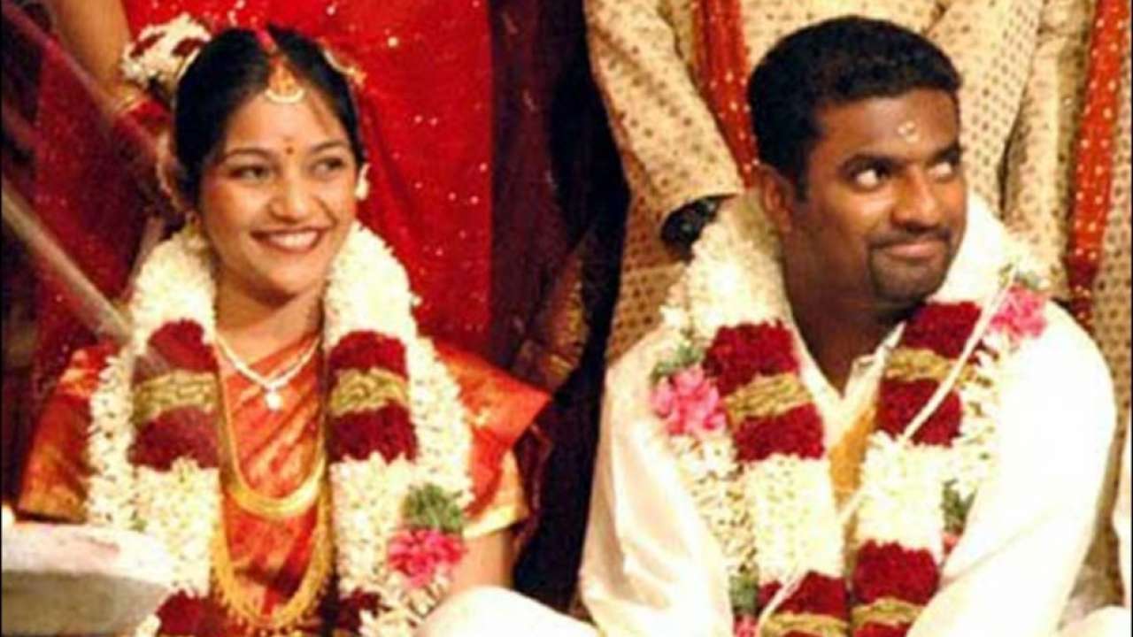 Muttiah Muralitharan and Madhimalar Ramamurthy