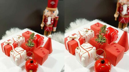 Gift Box Cakes