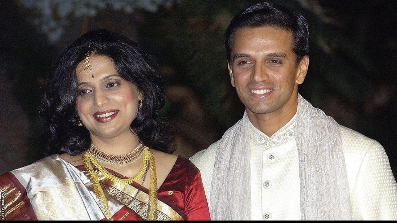 Rahul Dravid की वाइफ भी रहती हैं कैमरे से दूर