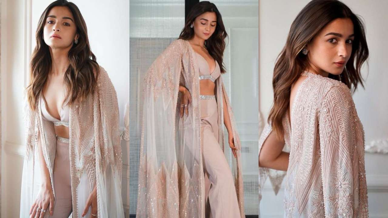 Www Alia Bhat Xxx Image - Pics: Alia Bhatt shares jaw-dropping photos in bralette pants, outfit  designed by Pakistani designer