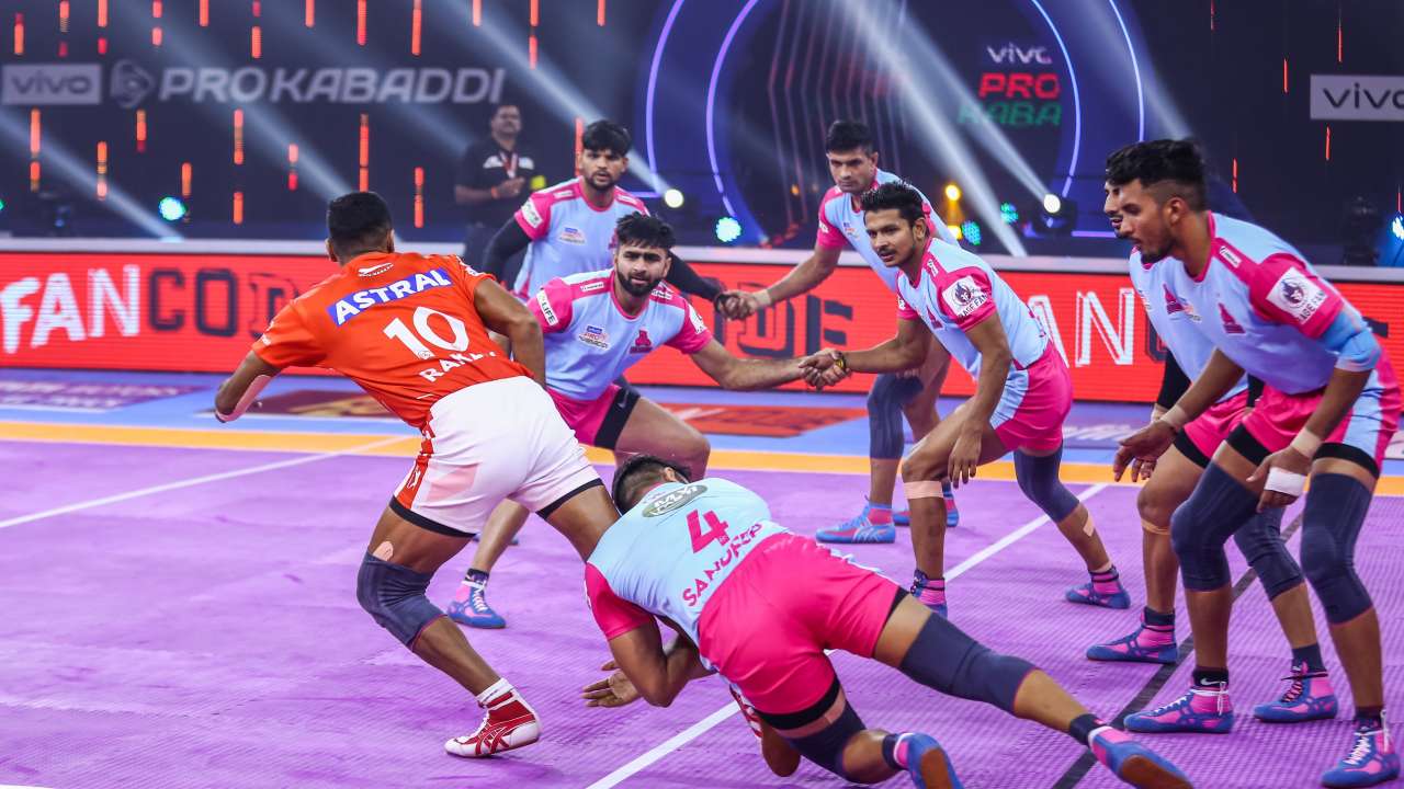 Practice is the hardest part of - Jaipur Pink Panthers