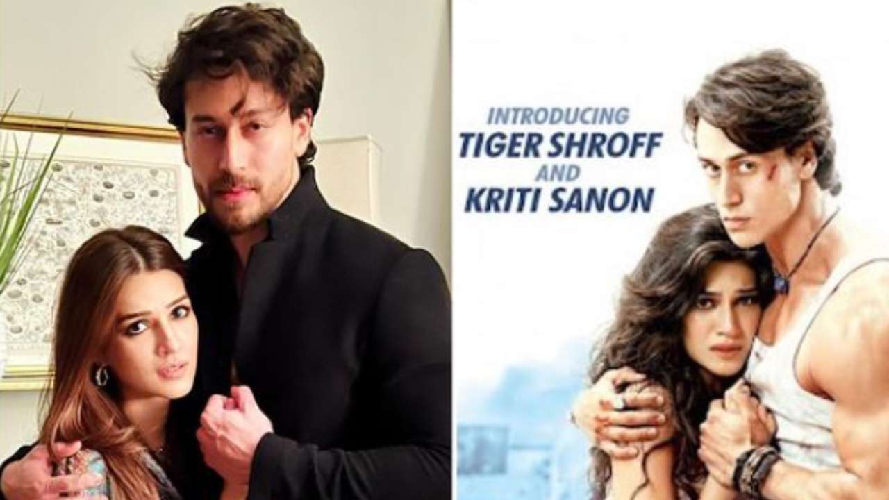 Tiger Shroff Ki Xnxx Video - We are still the same': Kriti Sanon, Tiger Shroff recreate iconic  'Heropanti' pose