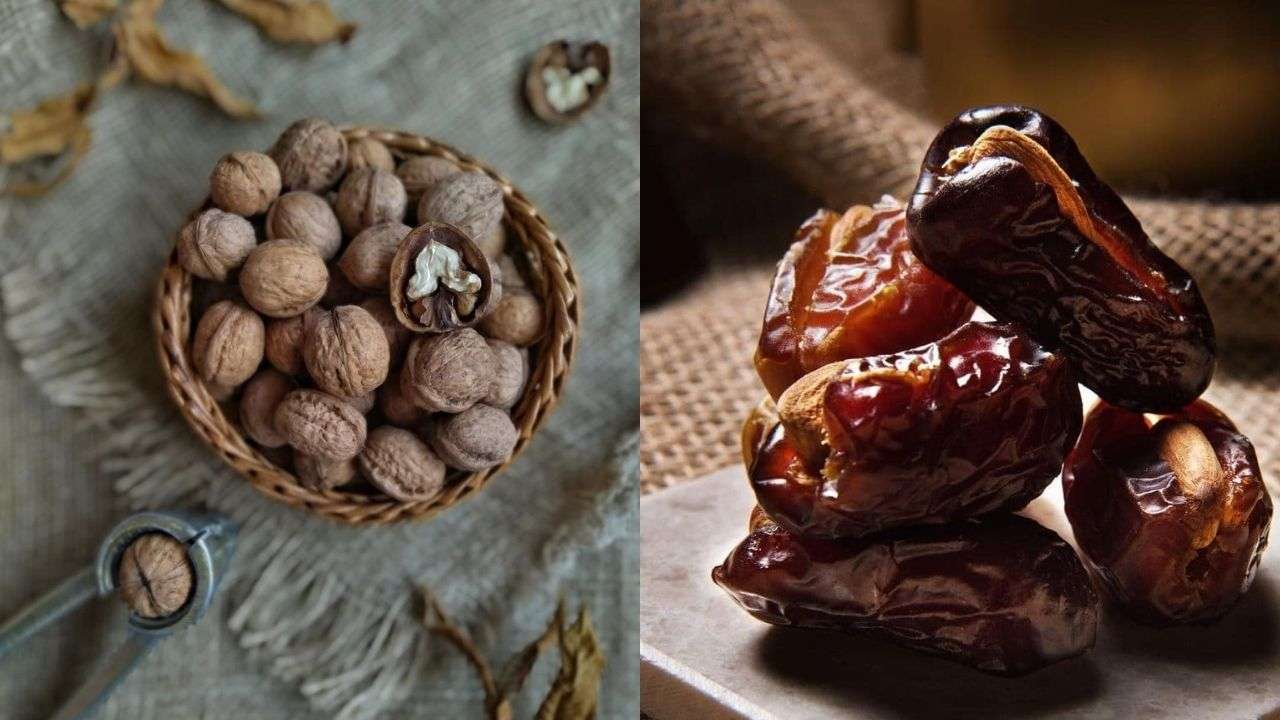 Increase intake of Walnuts and Dates