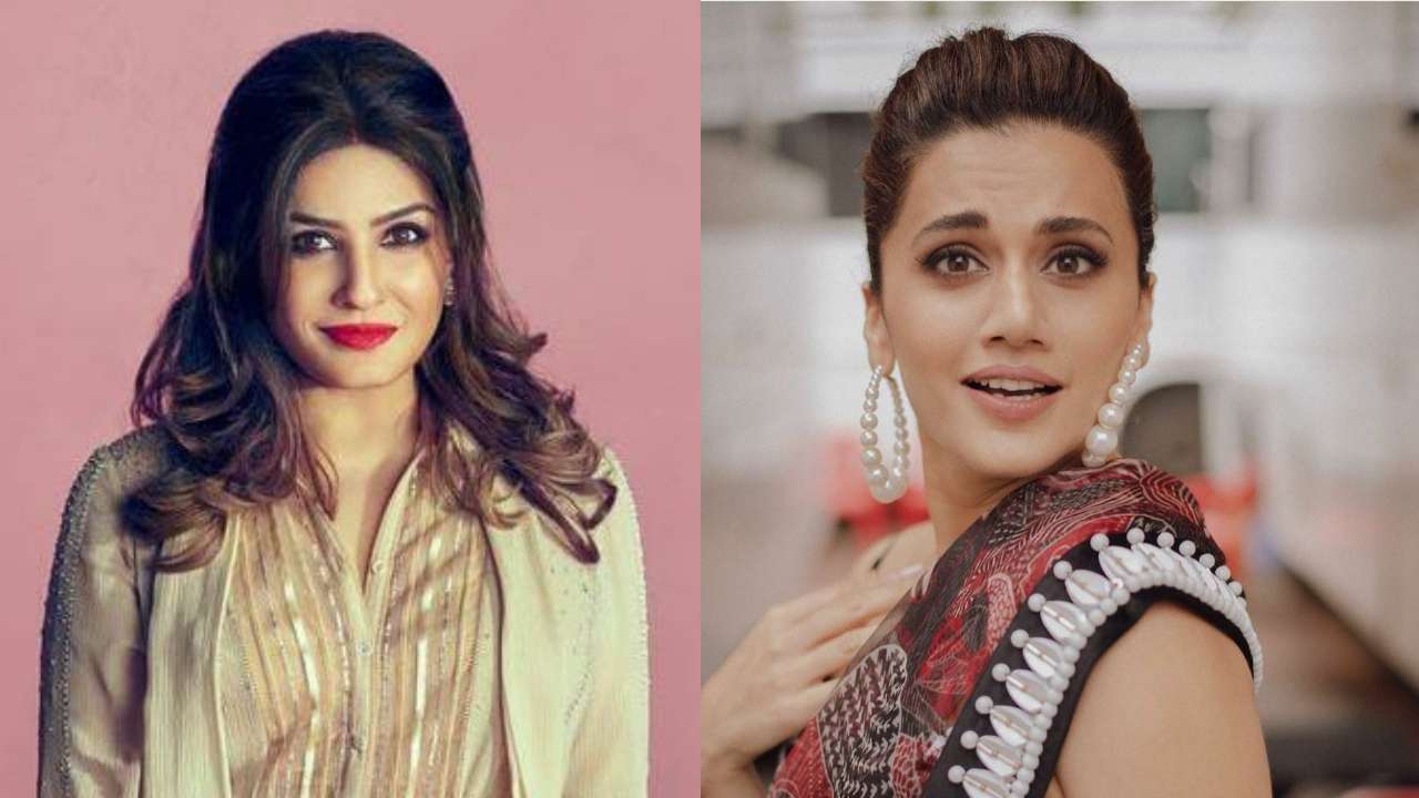 1280px x 720px - Raveena Tandon, Taapsee Pannu fear working with 'confused directors', know  why