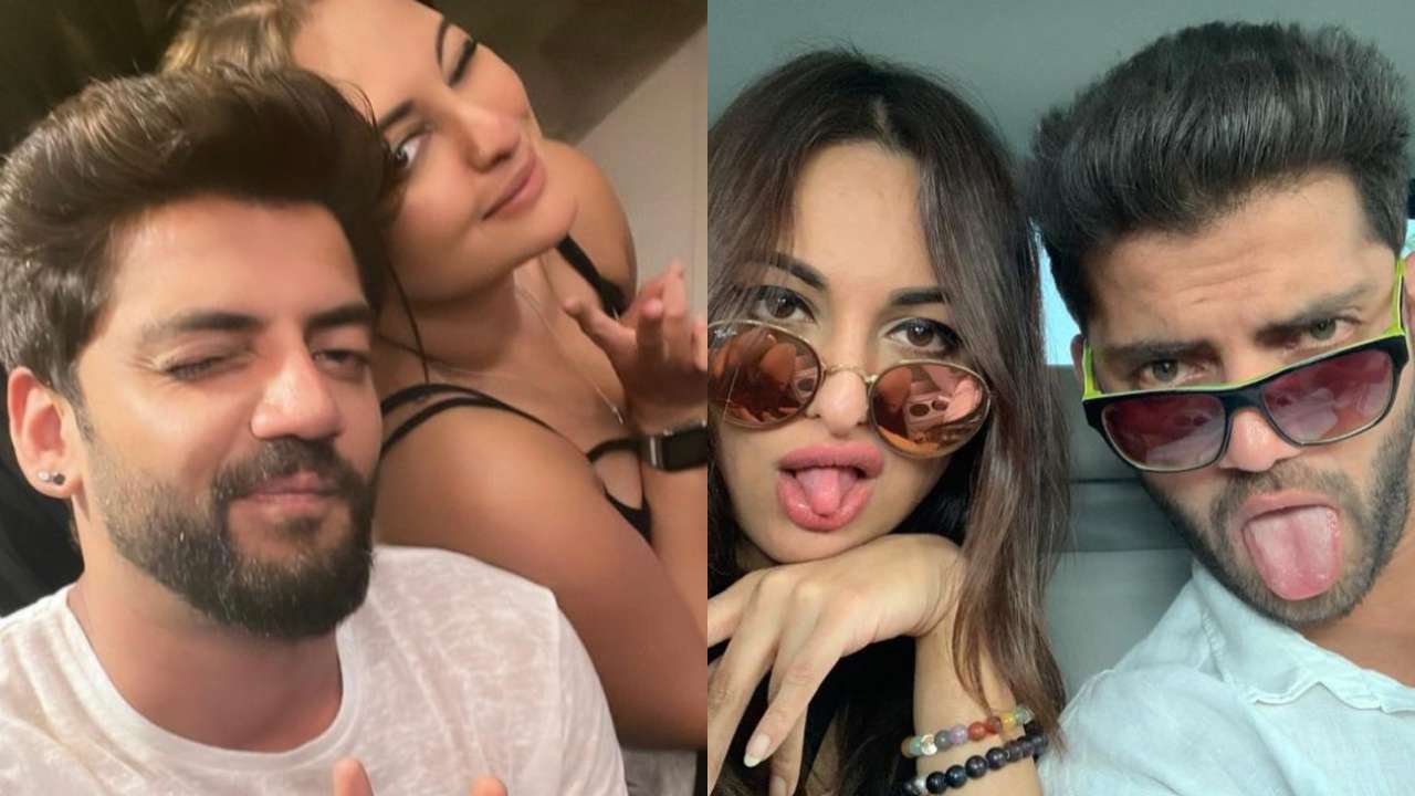 Sonaxi Sinha Chudai Vedio - Sonakshi Sinha's winking selfie with rumoured boyfriend Zaheer Iqbal goes  viral