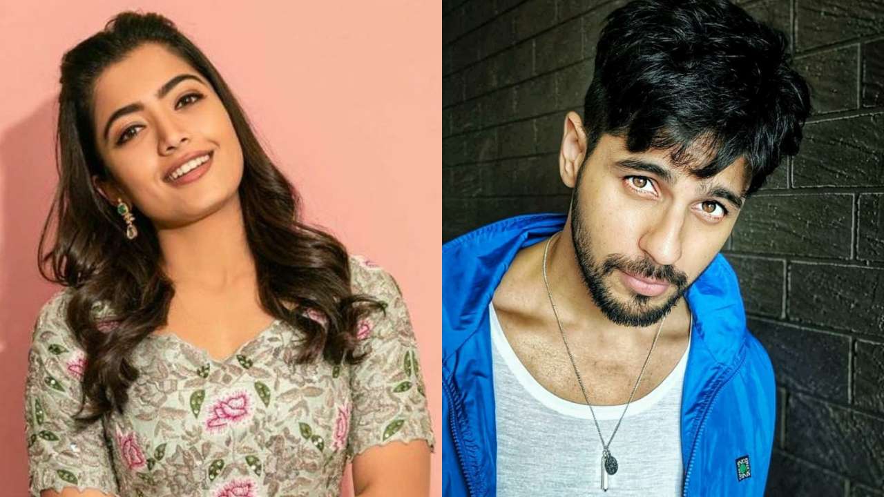 'It's been so much fun working with Sidharth Malhotra' says Rashmika ...