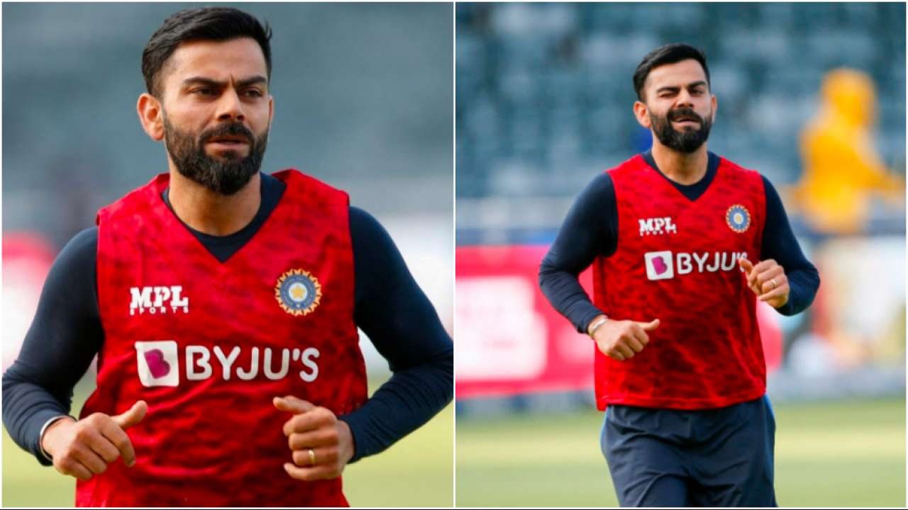 virat kohli red shirt