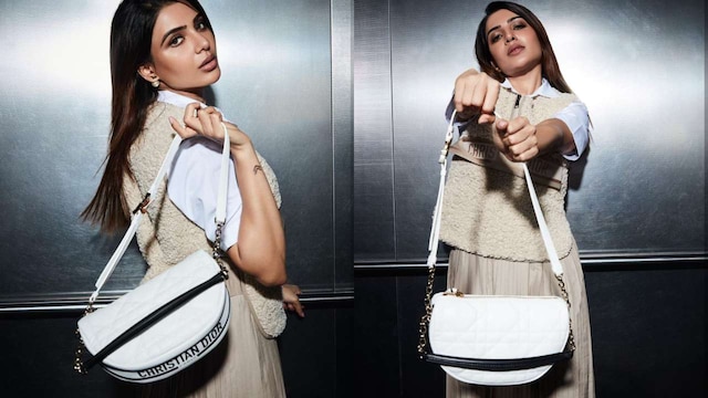 VIRAL! Samantha Ruth Prabhu looks classy in Dior outfit, pairs it up with  handbag worth over Rs 2.5 lakh