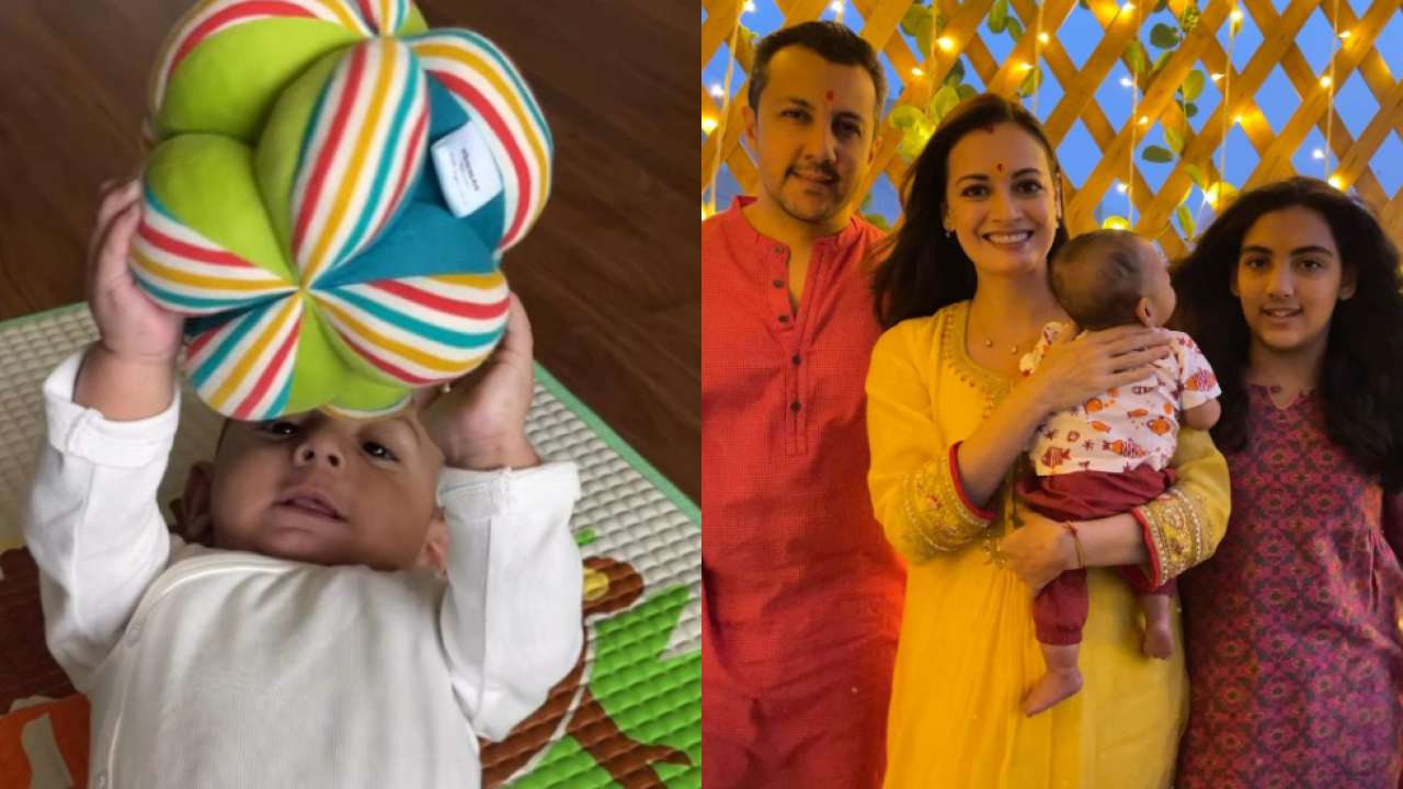 Dia Mirza Gives First Glimpse Of Son Avyaans Face From ‘peek A Boo Playtime