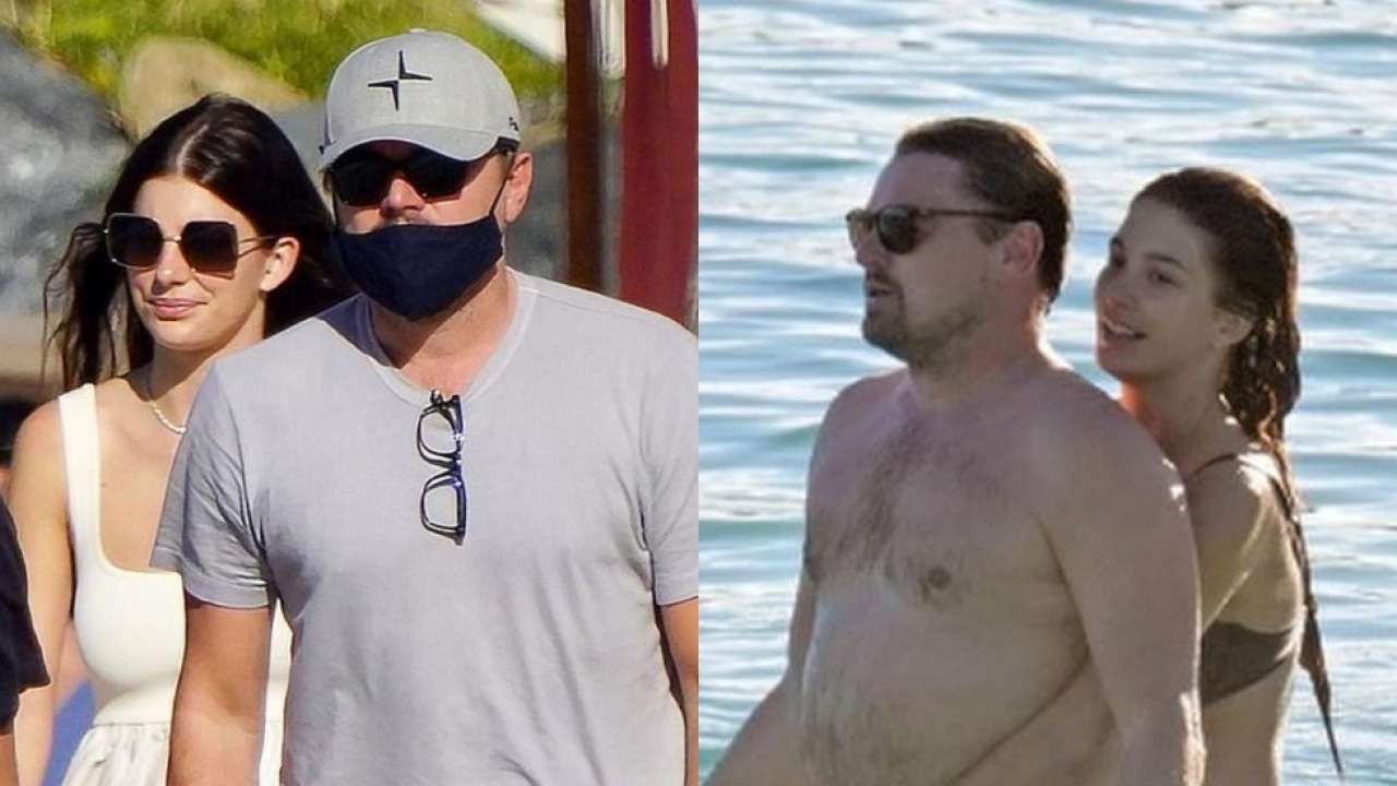 Leonardo DiCaprio, girlfriend Camila Morrone take a dip in the ocean ...