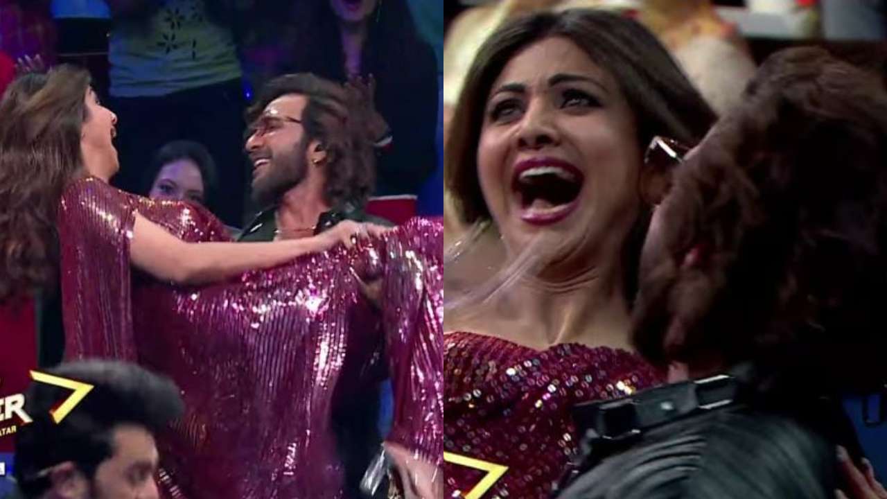 Shilpa Shetty Heroine Sex Video - Terence Lewis lifts Shilpa Shetty in his arms on 'India's Best Dancer'-  Watch actress' reaction