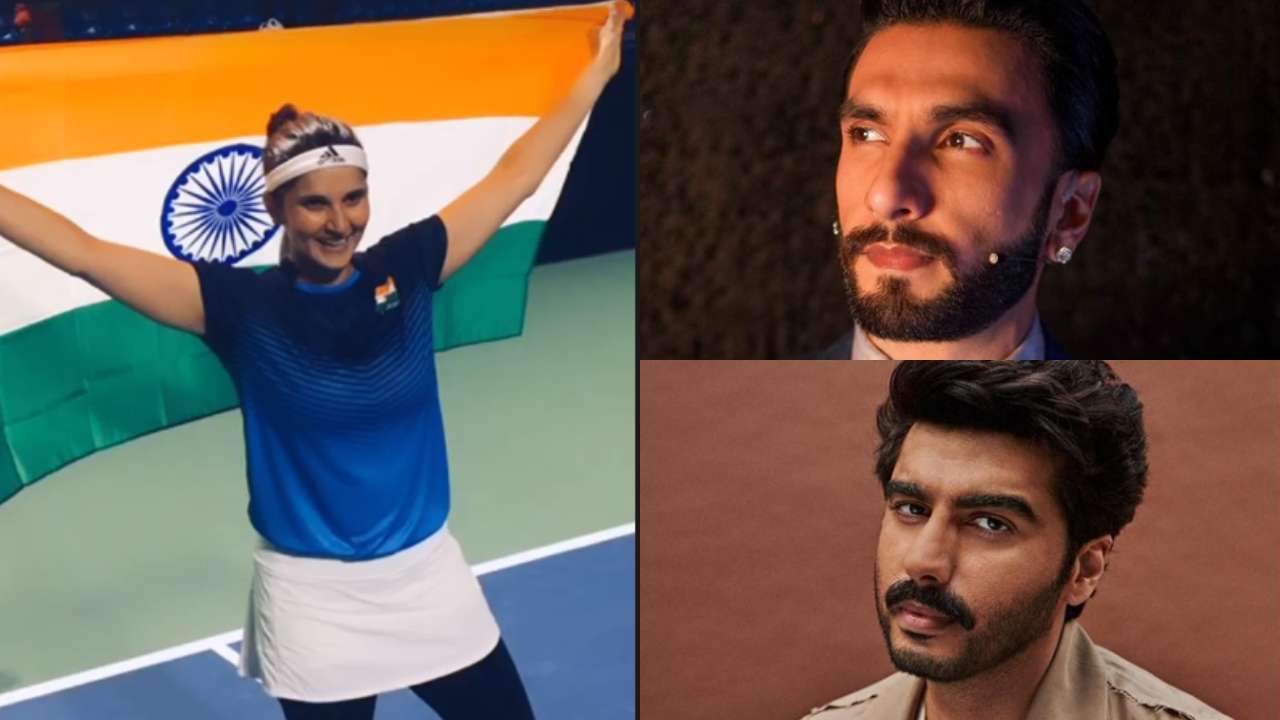 1280px x 720px - Queen': Ranveer Singh, Arjun Kapoor support Sania Mirza for her retirement  plans