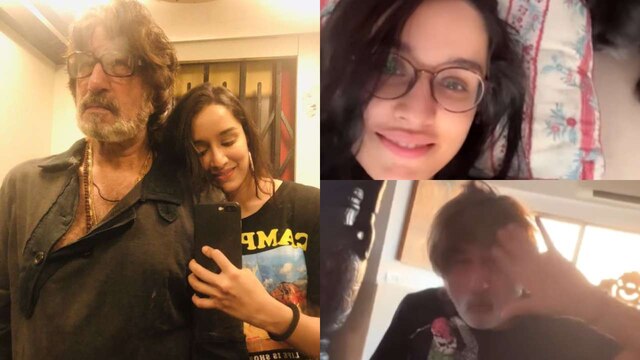 640px x 360px - Viral! Shraddha Kapoor drops adorable video with father Shakti Kapoor, fans  are all hearts