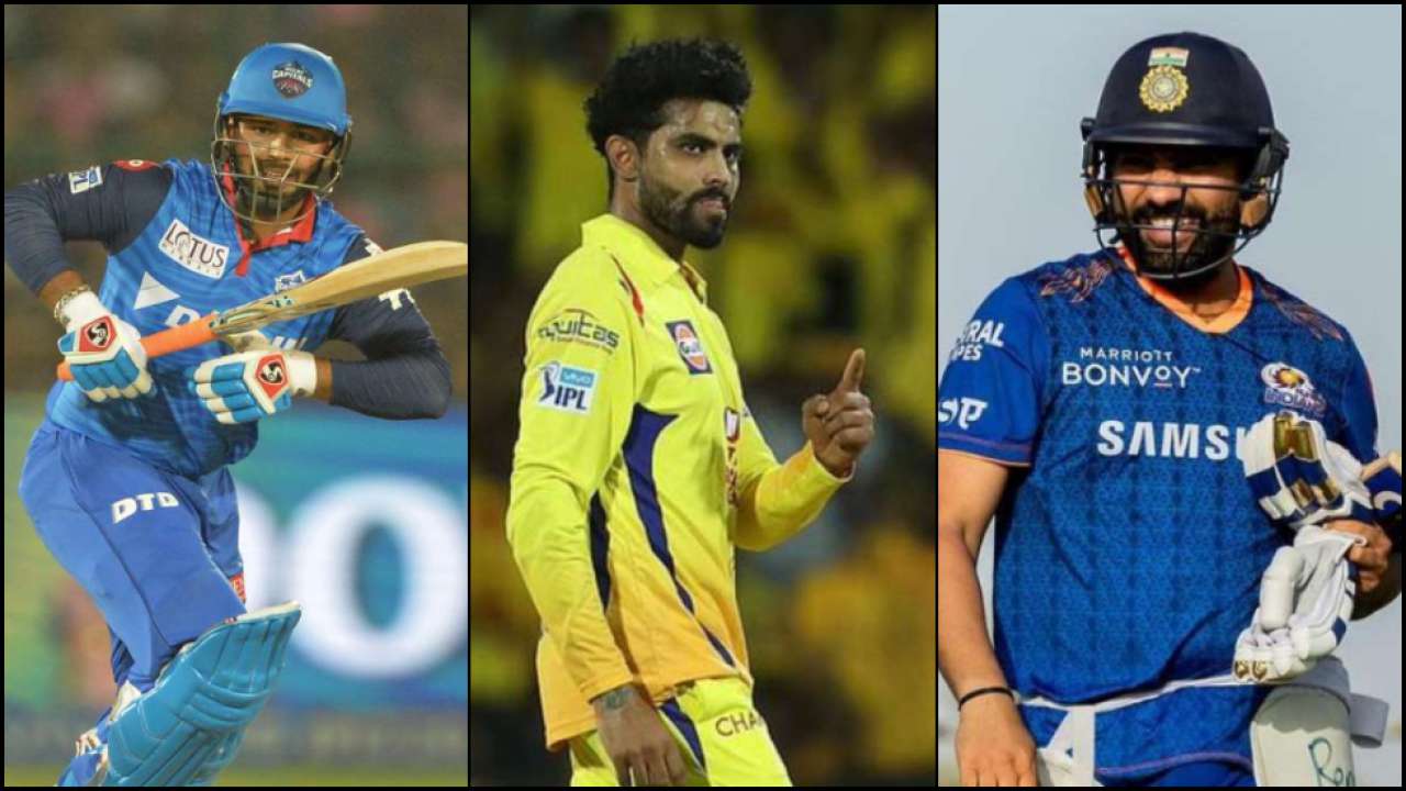 Rishabh Pant, Ravindra Jadeja, Rohit Sharma