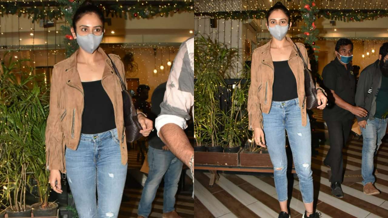 Rakul Preet Singh Risent Car Xxx - Lovebirds Rakul Preet Singh and Jackky Bhagnani step out for dinner date,  see pics