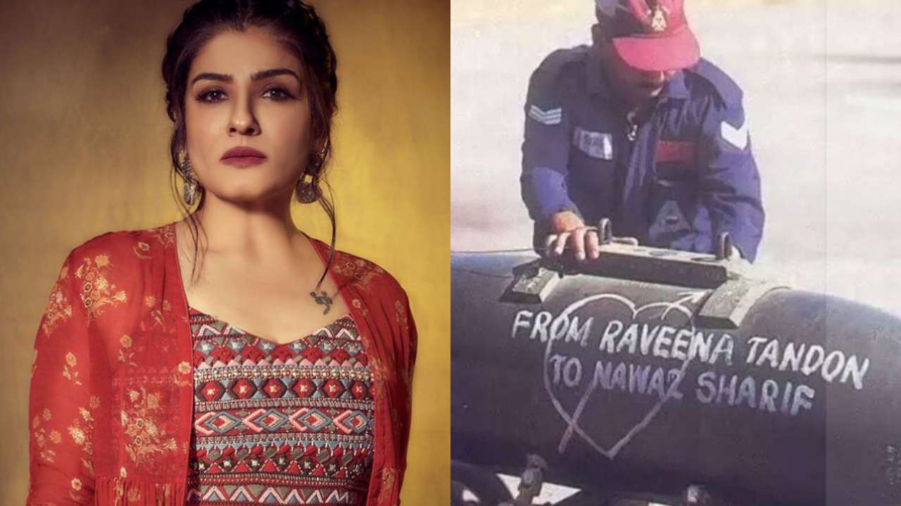Ravina New Sex - Raveena Tandon breaks silence on bombs sent to Nawaz Sharif in her name  during Kargil War