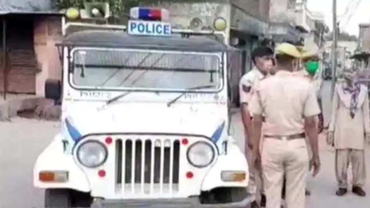 Indian Police Jeep