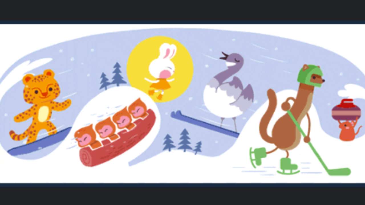 Google Doodle celebrates Winter Olympics 2022 in unique way