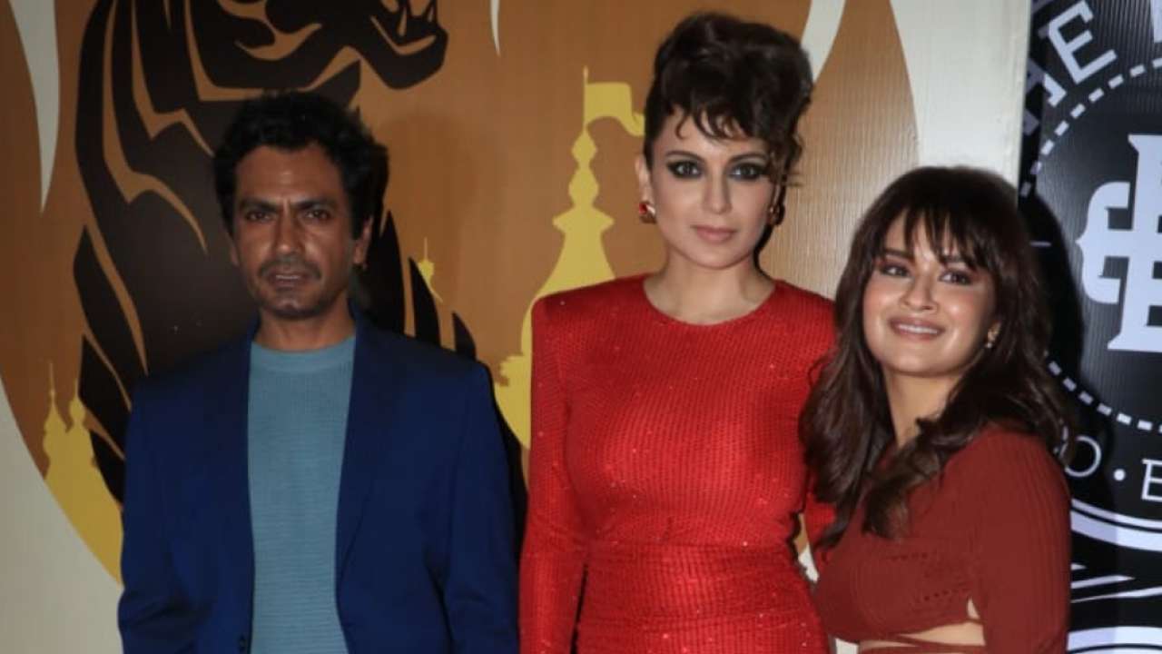 Inside Pics Of ‘tiku Weds Sheru’ Wrap Up Party Featuring Kangana Ranaut Nawazuddin Siddiqui