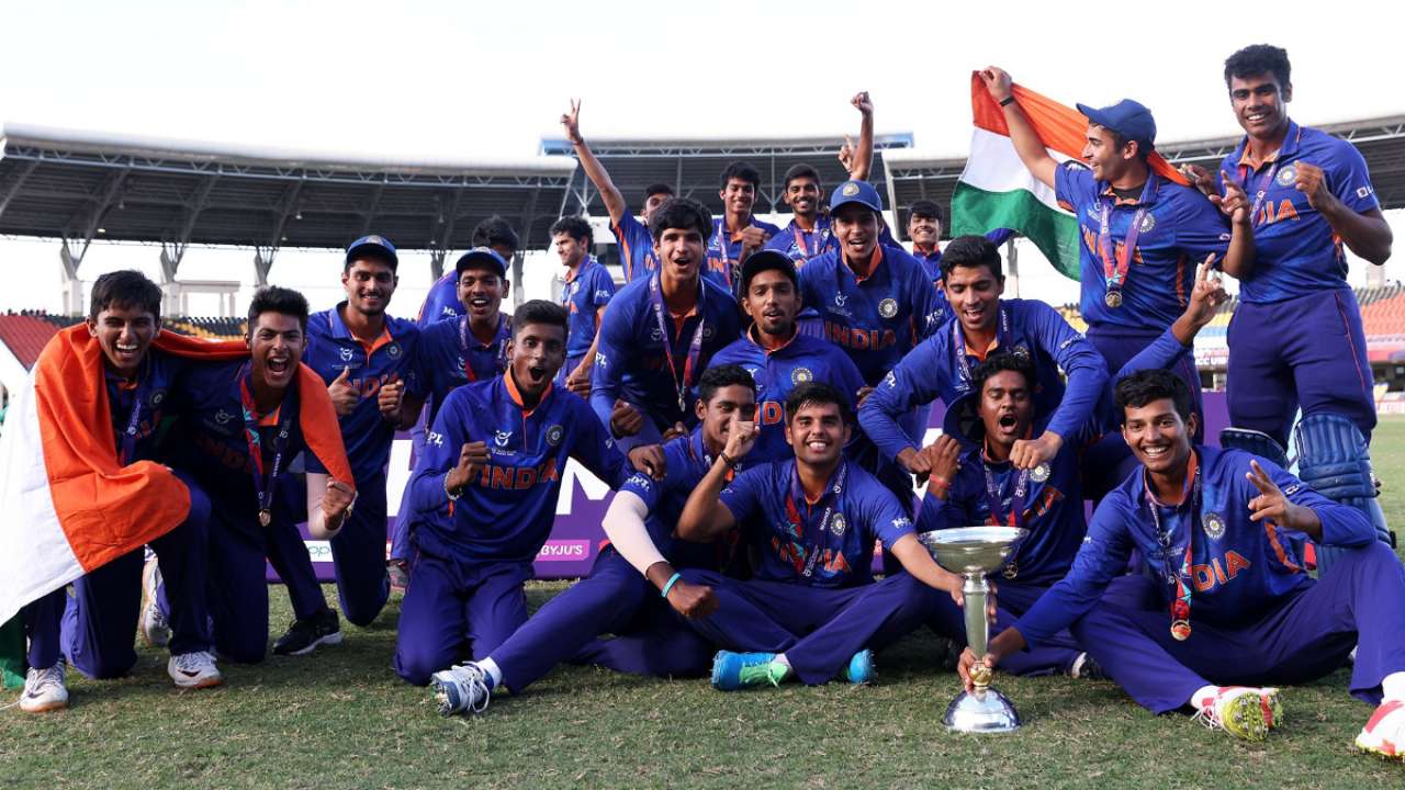 Team India Lifts Record Fifth Icc U19 World Cup Title Defeats England In Summit Clash