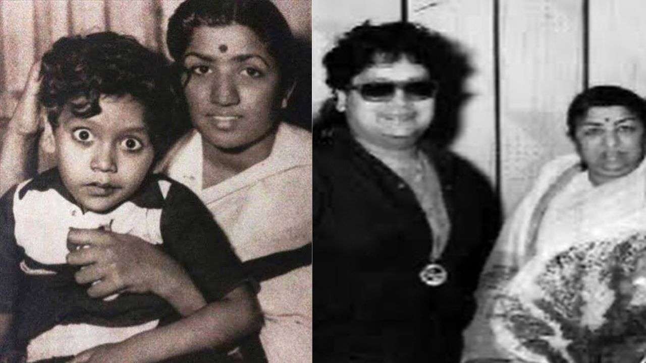 Bappi Da with Lata Mangeshkar