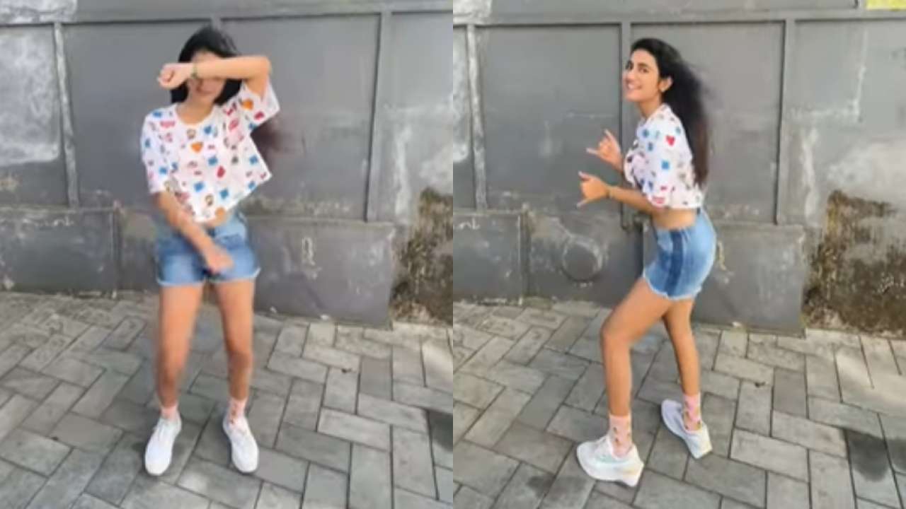 Priya Prakash Varrier dances to trending song 'Kacha Badam', video goes  VIRAL