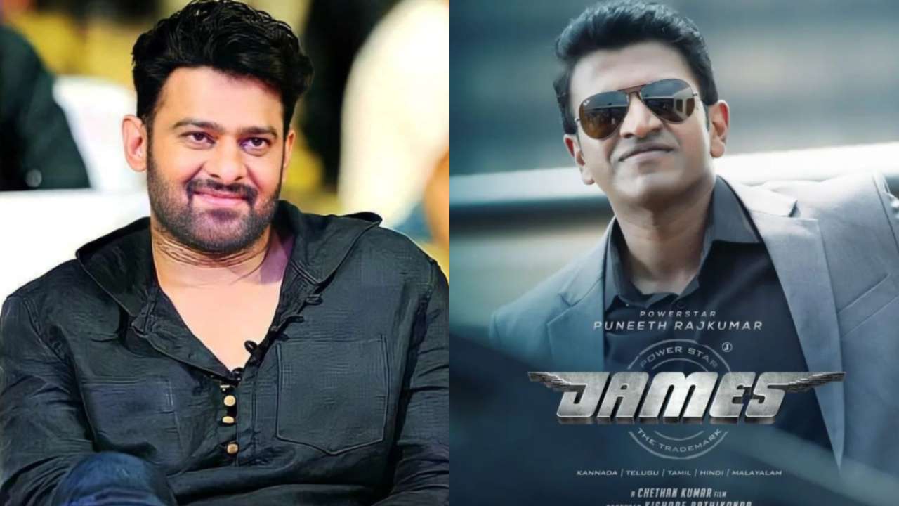 Prabhas Hero Sex Video - Prabhas pens emotional note on Puneeth Rajkumar's last film 'James'