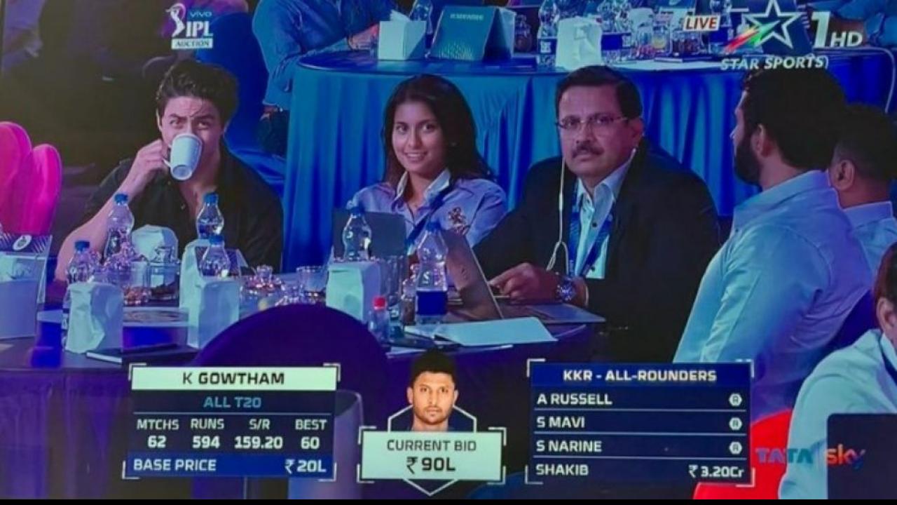 IPL Auction 2021 में भी शामिल थे आर्यन