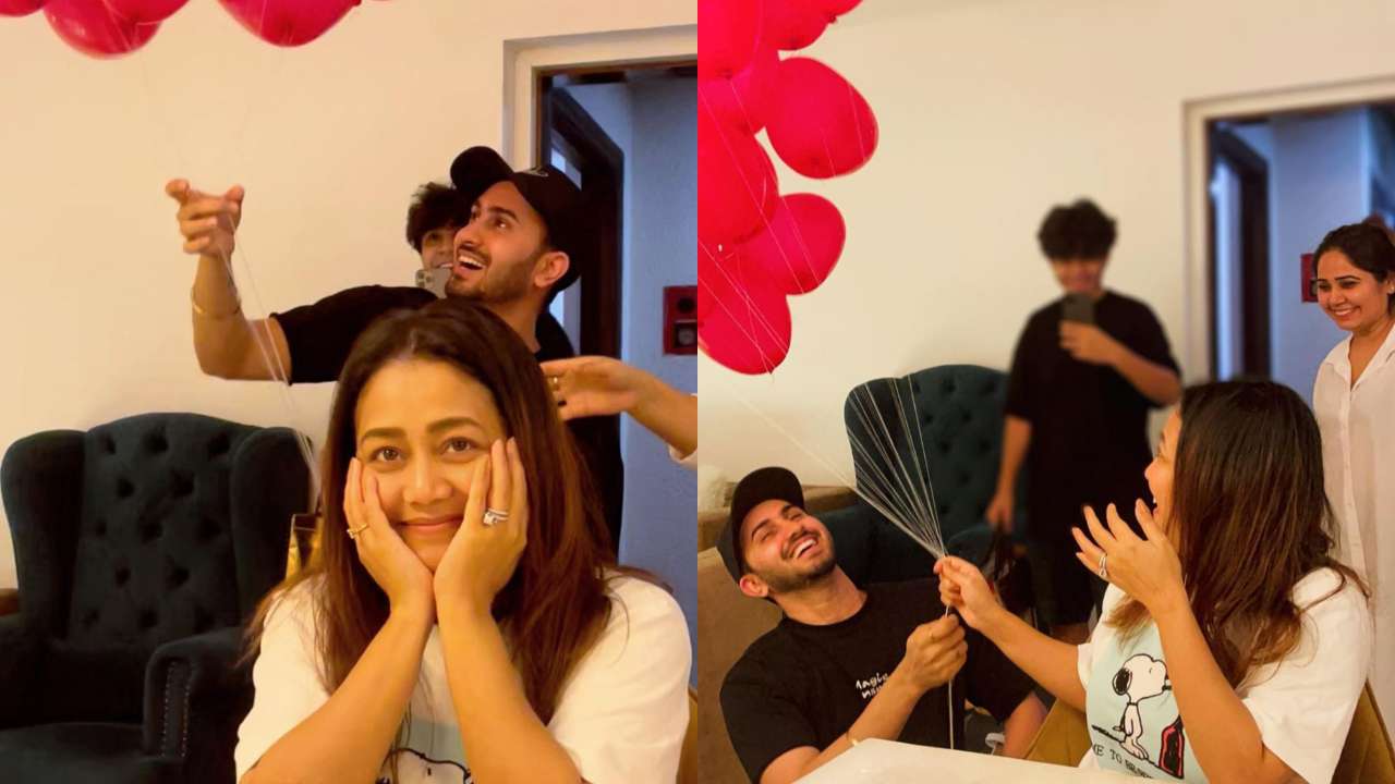 Neha Kakkar-Rohanpreet Singh lock lips to celebrate perfect Valentine's  Day, see pics inside