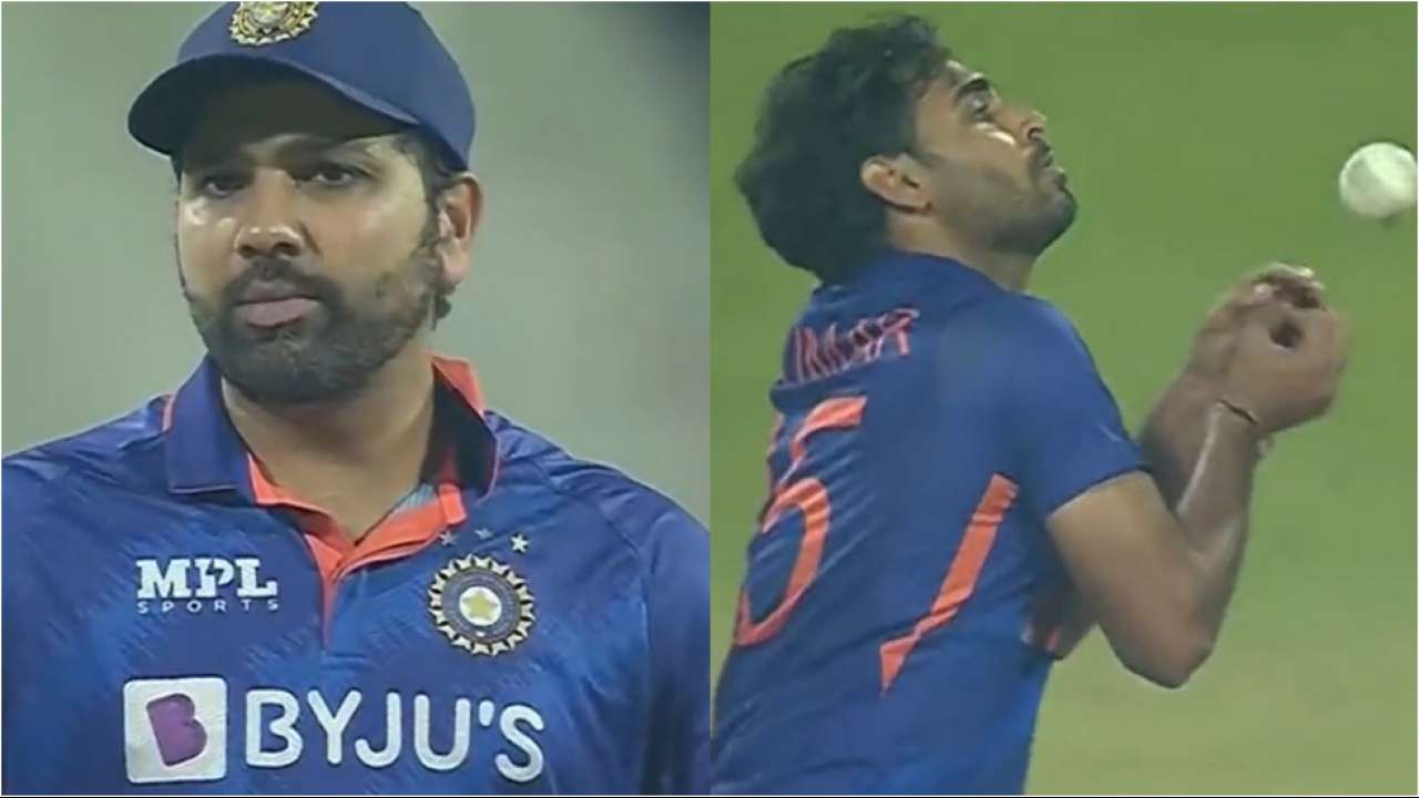 Rohit Sharma's Angry Reaction Goes Viral After Bhuvneshwar Kumar Drops ...