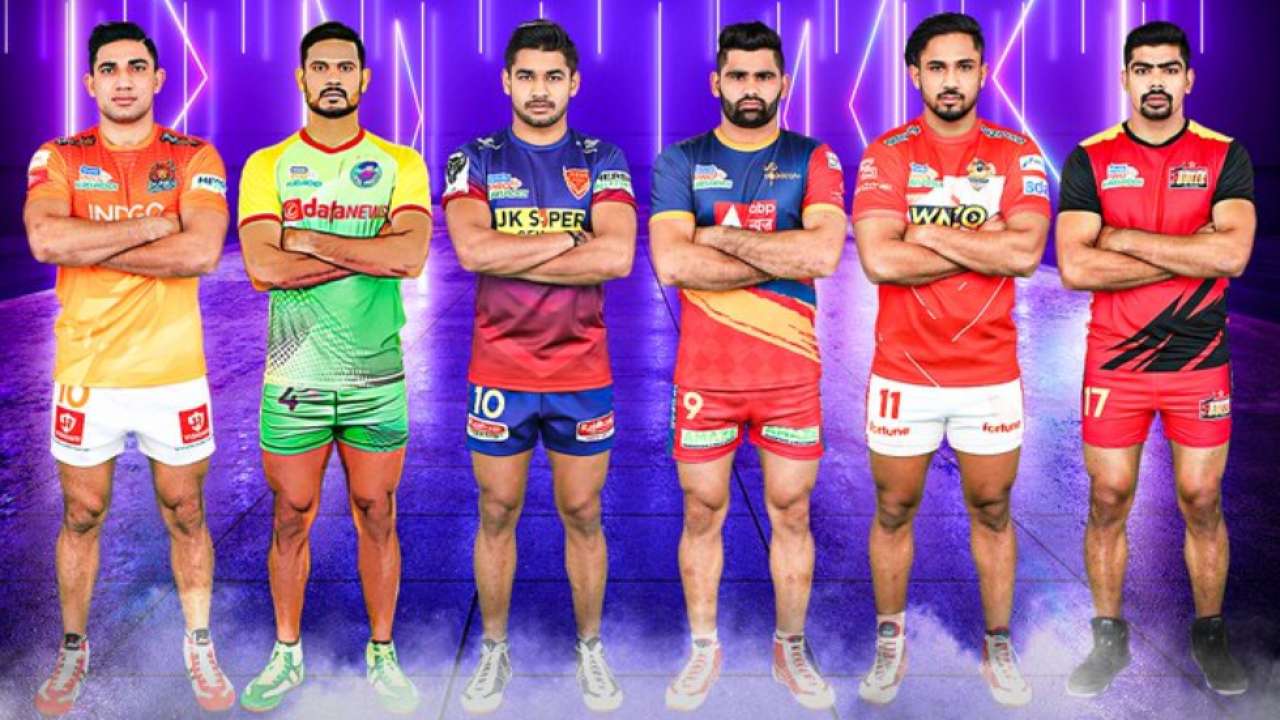 Pro kabaddi outlet teams