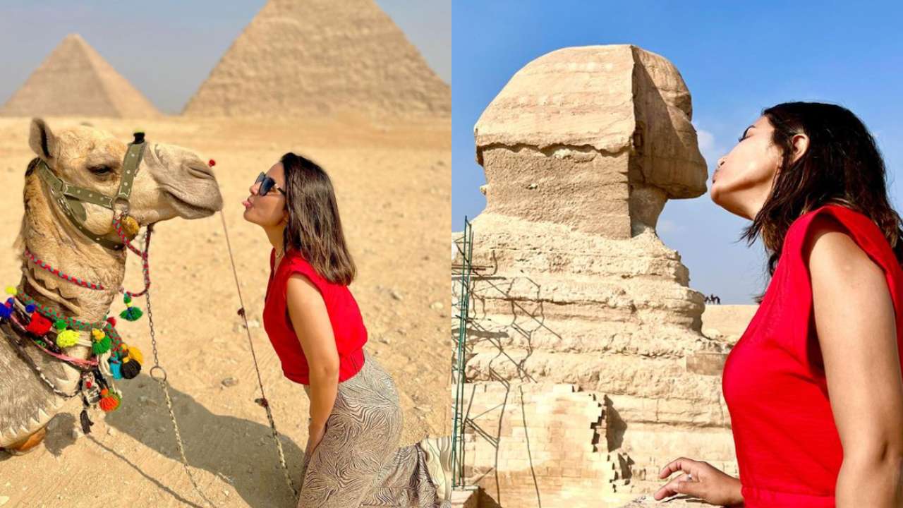 Hina Khan's photos holidaying in Egypt with boyfriend Rocky Jaiswal ...