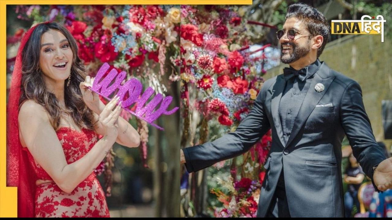 Farhan Akhtar- Shibani Dandekar की वेडिंग फोटोज वायरल, बहू संग डांस करते दिखे जावेद अख्तर