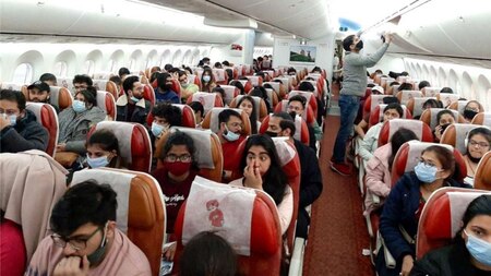 Three flights bring back 688 Indians
