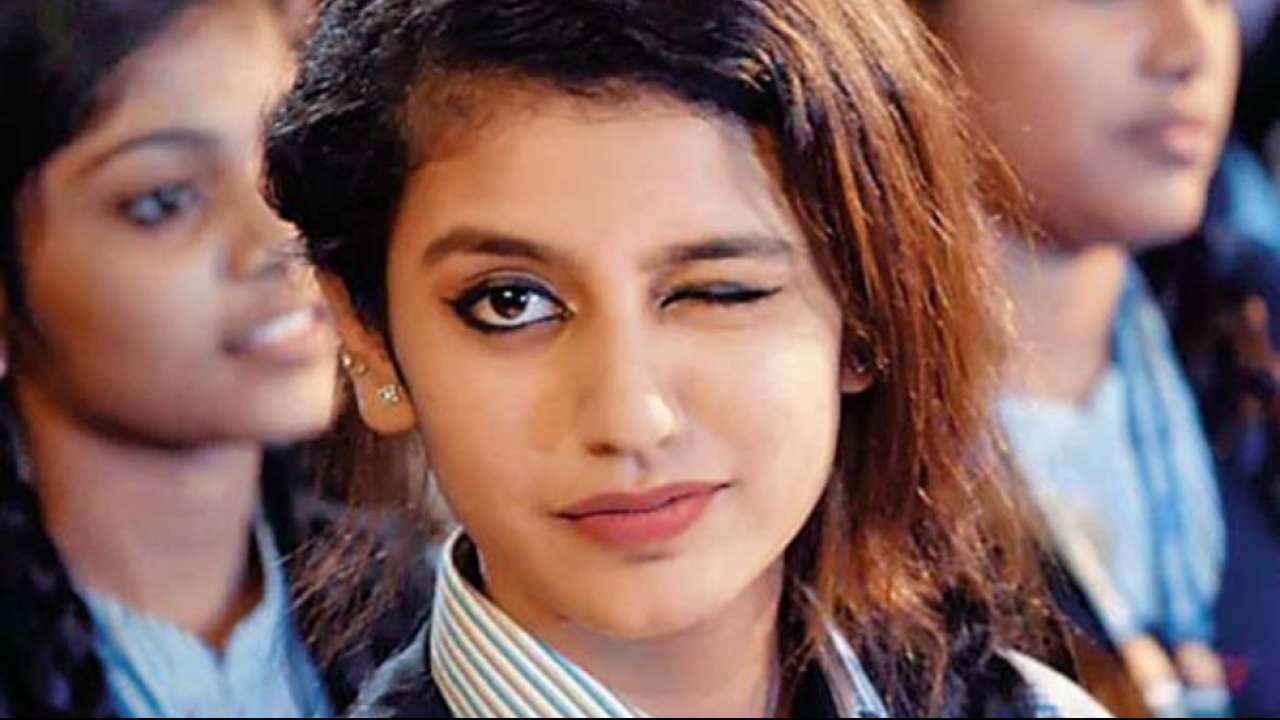 Priya Prakash Varrier's famous wink