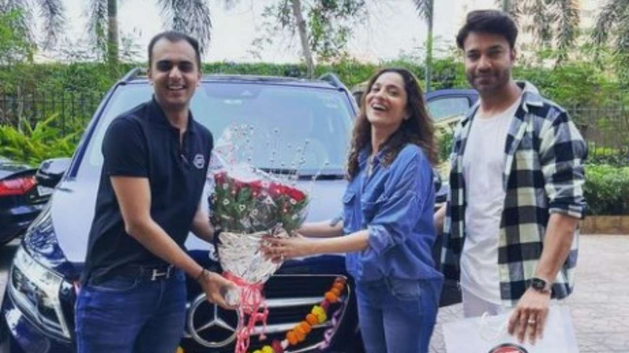 Ankita Lokhande Mercedes-Benz