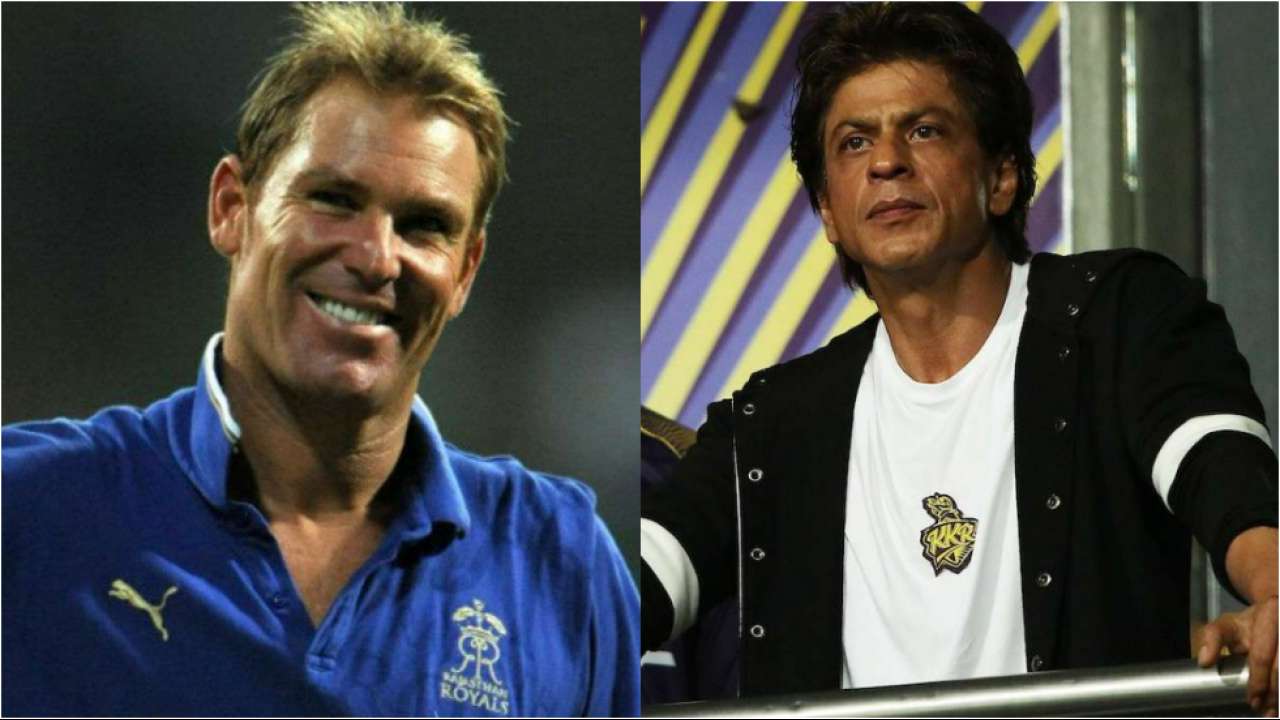 WATCH: Old video of Shane Warne goes viral when he bowled to Shah Rukh Khan during IPL 2011