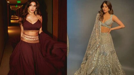 Janhvi Kapoor in lehenga