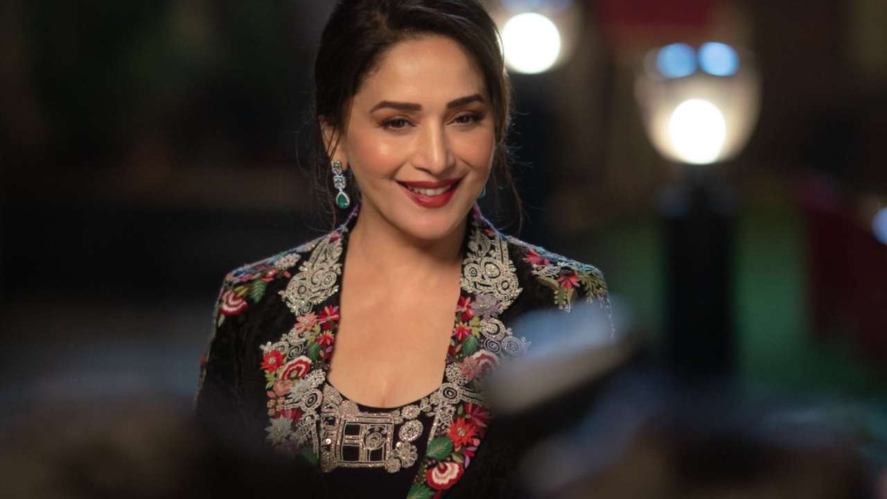 Madhuri Dixit as Anamika Anand in 'The Fame Game'