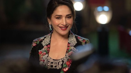 Madhuri Dixit as Anamika Anand in 'The Fame Game'