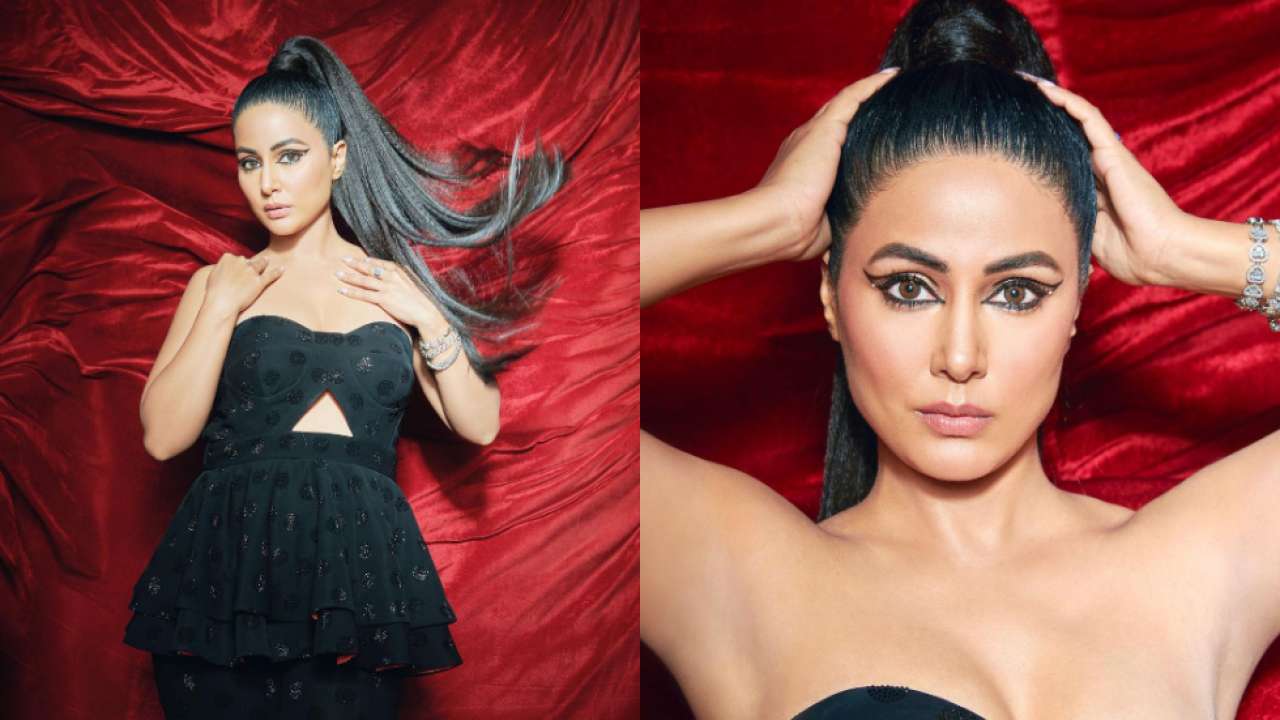 Hina Khan Sets Internet Ablaze With Her Sizzling Hot Photos In Off Shoulder Outfit Fans Say