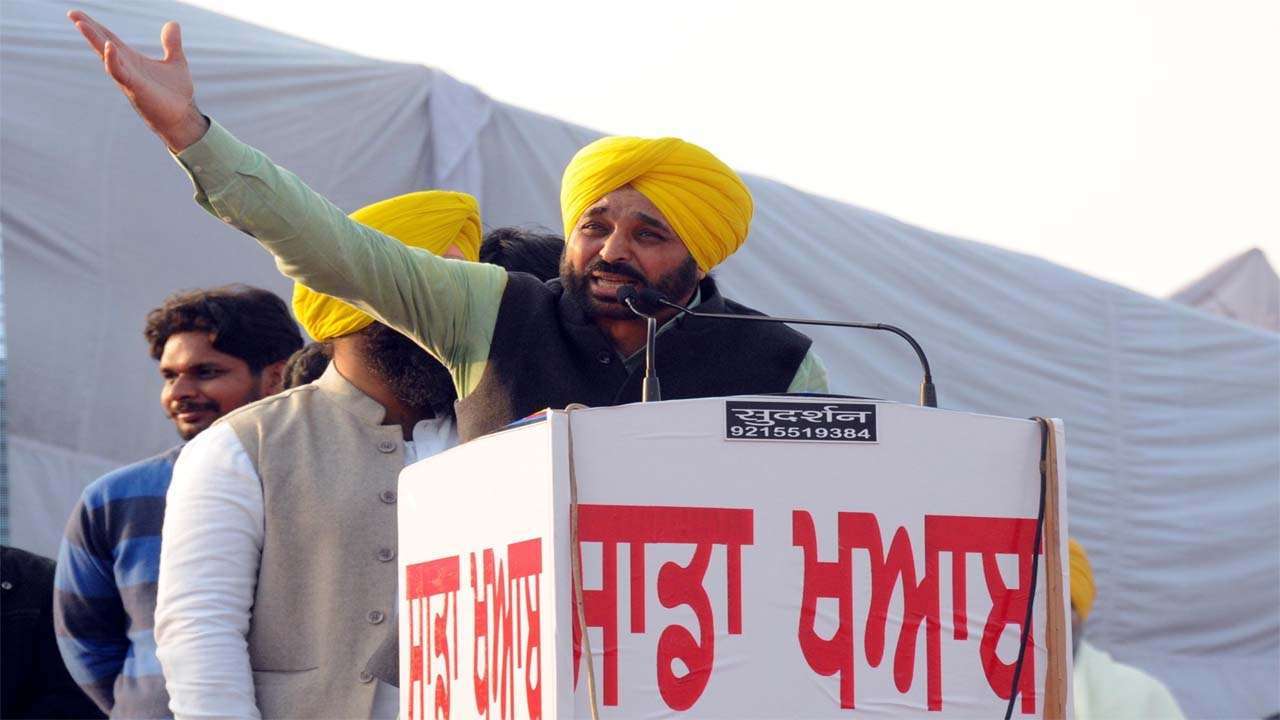 Bhagwant Mann in Punjab