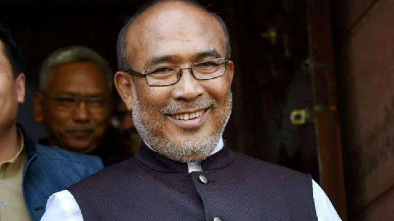 N Biren Singh in Manipur