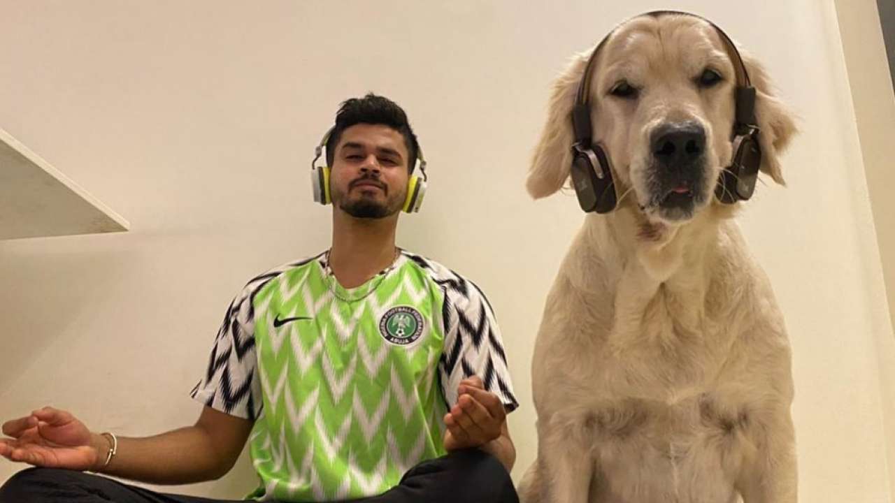 Shreyas Iyer's home also for his dogs