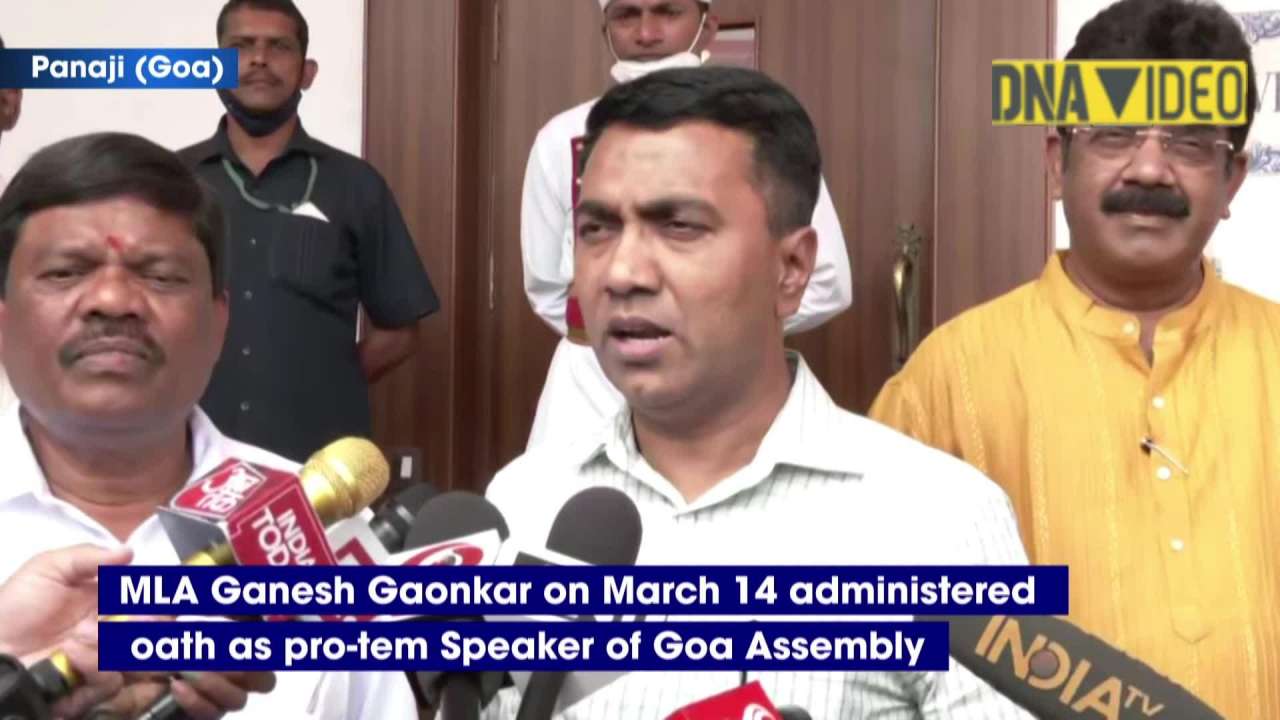 Goa Newly Elected Pro Tem Speaker To Administer Oath To 39 Mlas On March 15 6604